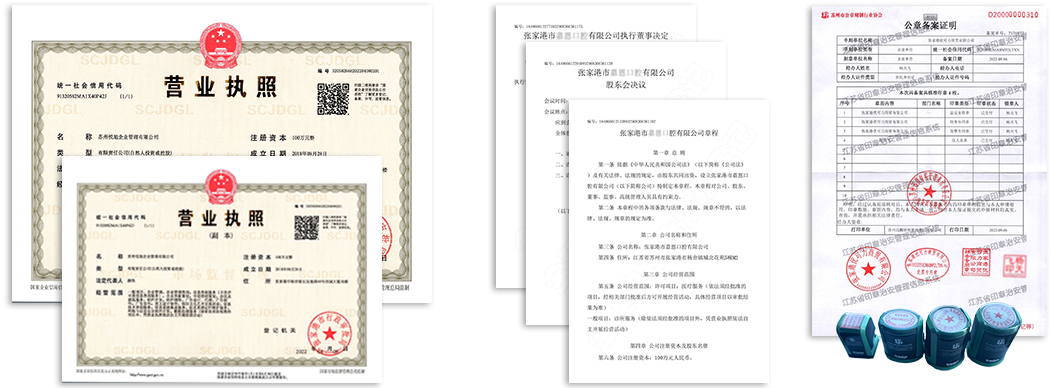 岭东公司注册资料